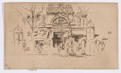 Passagen der Oper, um 1889-93 von James Abbott McNeill Whistler