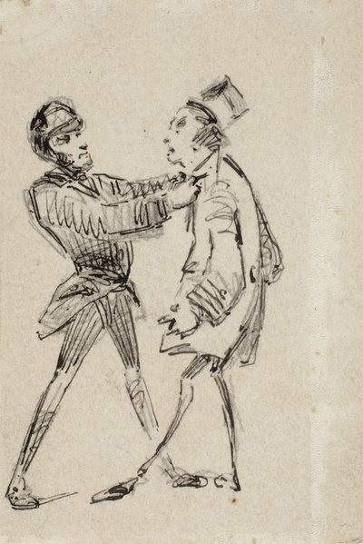 Polizist und Bürger von James Abbott McNeill Whistler
