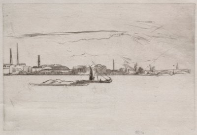 Prices Kerzenfabrik von James Abbott McNeill Whistler