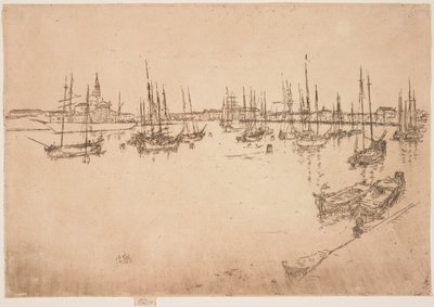 San Giorgio aus der zweiten Venedig-Serie von James Abbott McNeill Whistler