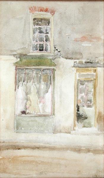 Das Schneidergeschäft, ca. 1897-98 von James Abbott McNeill Whistler