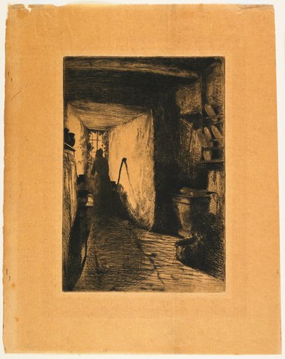 Die Küche, aus The French Set von James Abbott McNeill Whistler