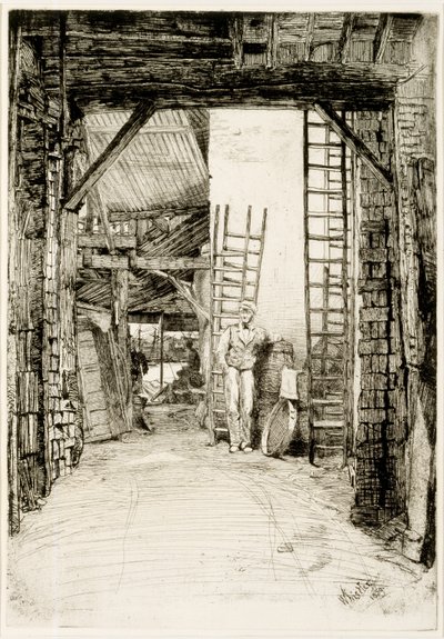 Der Kalkbrenner, 1859 von James Abbott McNeill Whistler