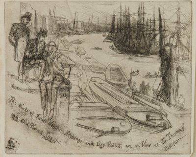 Der kleine Teich, 1861 von James Abbott McNeill Whistler