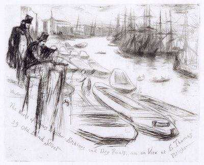 Der kleine Teich, Nr. 2 von James Abbott McNeill Whistler