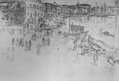 Die Riva Nr. 1, 1879-1880, 1925 von James Abbott McNeill Whistler