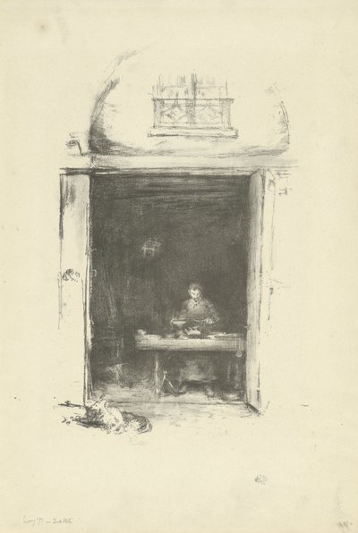 Der Schmied, Passage du Dragon von James Abbott McNeill Whistler