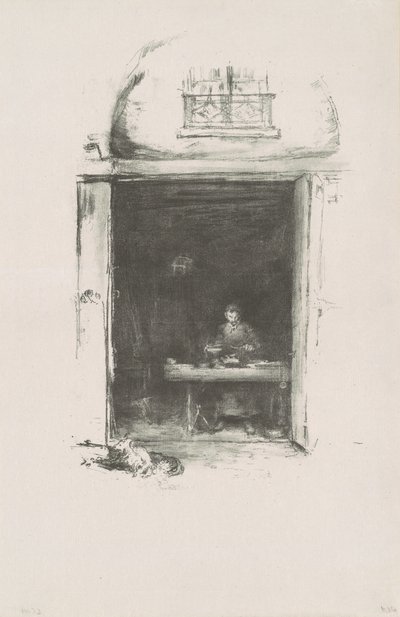 Der Schmied, Passage du Dragon, 1894 von James Abbott McNeill Whistler