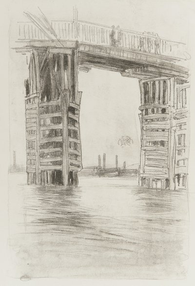 Die hohe Brücke, 1878 von James Abbott McNeill Whistler
