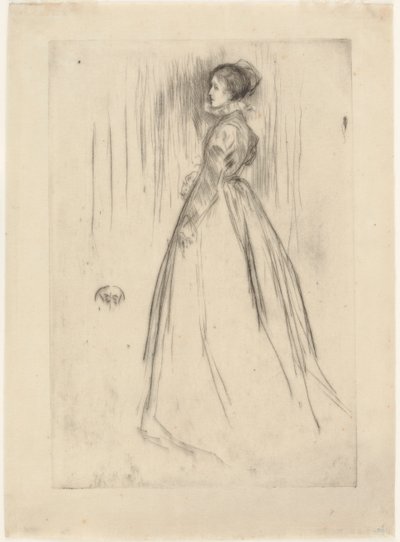Das Samtkleid Mrs. Leyland von James Abbott McNeill Whistler