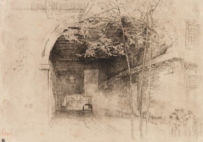 Traghetto, 1879-1880 von James Abbott McNeill Whistler