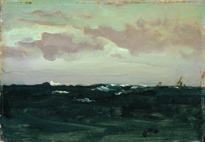 Violett und Blau: Unter den Rollern, ca. 1893 von James Abbott McNeill Whistler