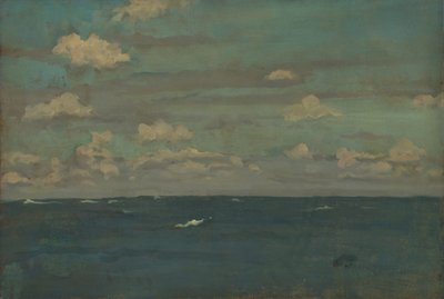 Violett und Silber - Die Tiefsee, 1893 von James Abbott McNeill Whistler