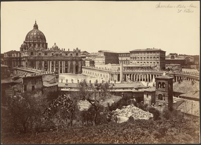 [Ansicht des Petersdoms] von James Anderson