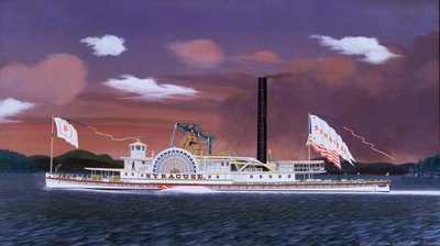 Das Dampfschiff Syracuse von James Bard