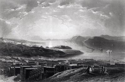 Golden Gate, von Telegraph Hill, aus 