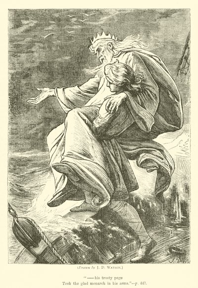 Der Seekönig von James Dawson Watson