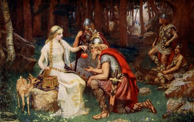 Idun und die Äpfel, 1890 von James Doyle Penrose