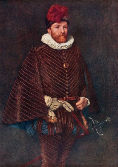 Marys Halbbruder, Lord James Stuart, besser bekannt als Earl Murray von James Dromgole Linton