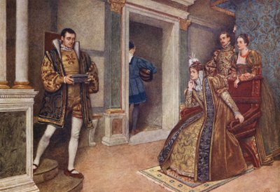 Shakespeares Der Kaufmann von Venedig: Portia, Bassanio, Nerissa und Gratiano von James Dromgole Linton