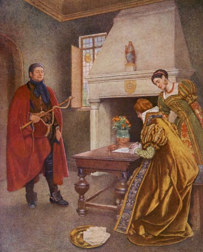Shakespeares Der Kaufmann von Venedig: Portia, Nerissa und Balthazar von James Dromgole Linton