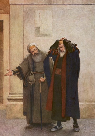 Shakespeares Der Kaufmann von Venedig: Shylock und Tubal von James Dromgole Linton