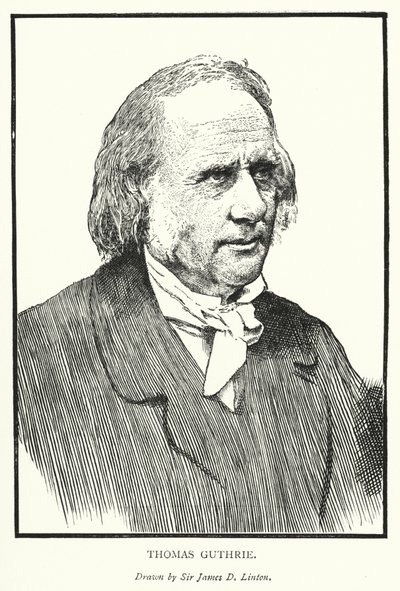 Thomas Guthrie (Gravur) von James Dromgole Linton