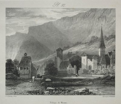Eine Serie von Motiven aus den Werken des verstorbenen R. P. Bonington: Eine Studie aus der Natur..., 1829 von James Duffield Harding