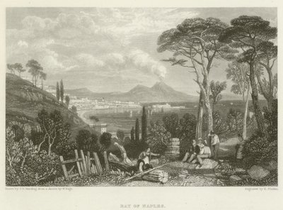Bucht von Neapel von James Duffield Harding