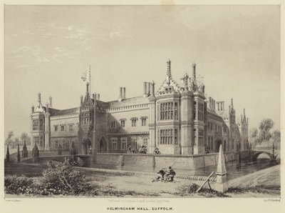 Helmingham Hall, Suffolk von James Duffield Harding