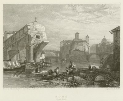 Rom, Ponte Rotti von James Duffield Harding