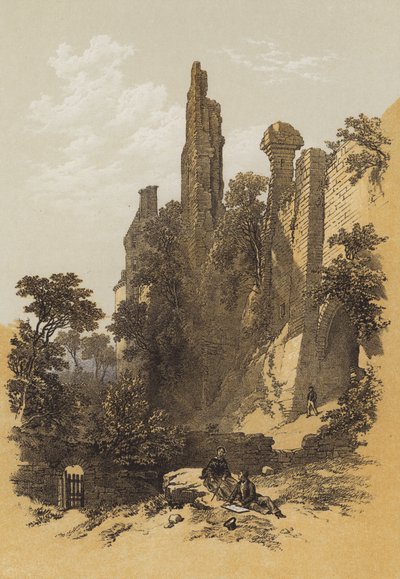 Roslin Castle von James Duffield Harding