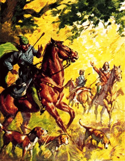 Tod von William Rufus, Sohn von Wilhelm dem Eroberer von James Edwin McConnell