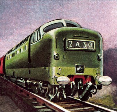 Diesellokomotive von James Edwin McConnell