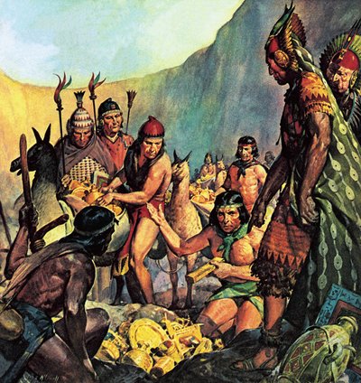 Verstecktes Gold der Inkas von James Edwin McConnell