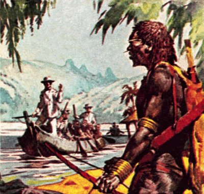 Mungo Park am Fluss Niger von James Edwin McConnell