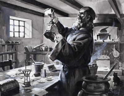 Roger Bacon, der Erfinder des Schießpulvers von James Edwin McConnell