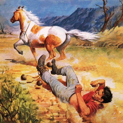 Durchgehendes Pferd von James Edwin McConnell
