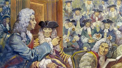 Sir Robert Walpole wettete einst eine Guinea auf seine klassische Genauigkeit und verlor von James Edwin McConnell
