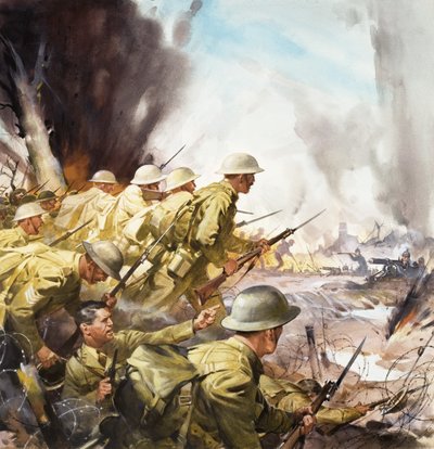 Das Gemetzel an der Somme von James Edwin McConnell