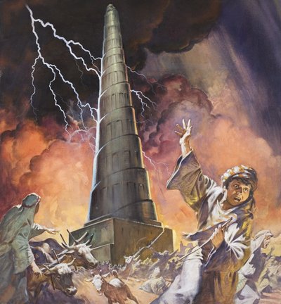 Turm von Babel von James Edwin McConnell