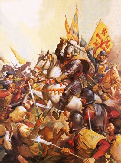 Wallenstein in der Schlacht bei Lützen von James Edwin McConnell