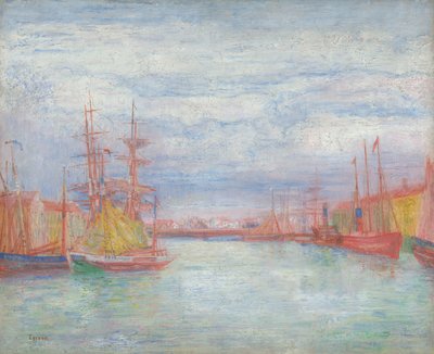 Hafen von Ostende von James Ensor