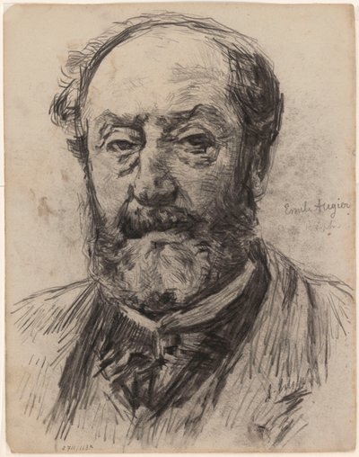 Der Dramatiker Emile Augier von James Ensor