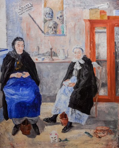 Die melancholischen Fischmädchen von James Ensor
