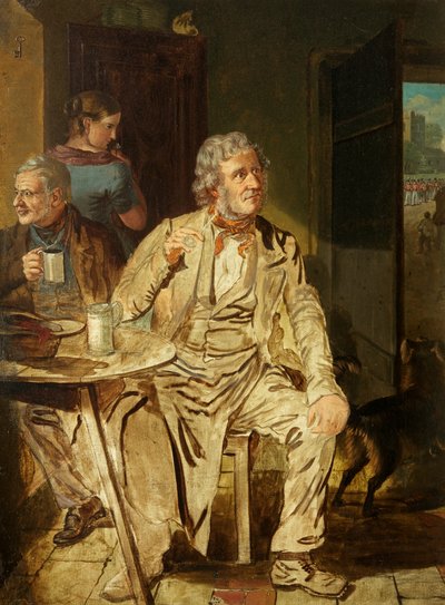 Studie für eine Tavernen-Szene von James Flewitt Mullock