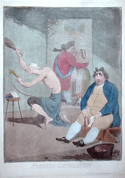 Abendliche Trost von James Gillray