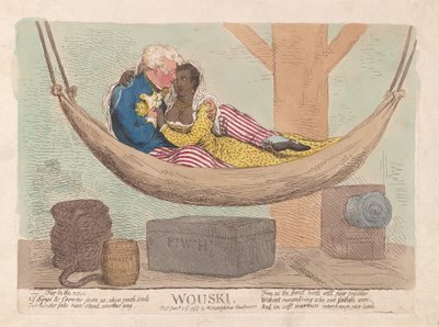 Wouski, veröffentlicht 1788 von James Gillray