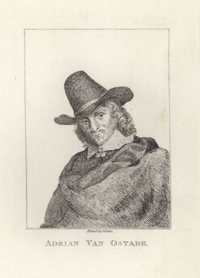 Adriaen van Ostade, getauft als Adriaen Jansz Hendricx von James Girtin