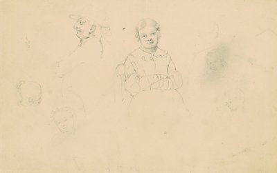Studien von Figuren, ca. 1836-43 von James Goodwin Clonney